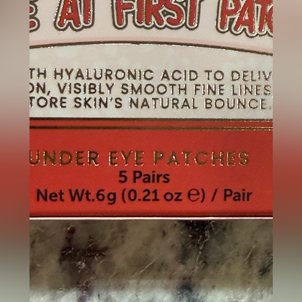 P.Louise Pink & Red Bundle…Body Scrub, under eye patches, sheet mask. New items - Picture 8 of 16